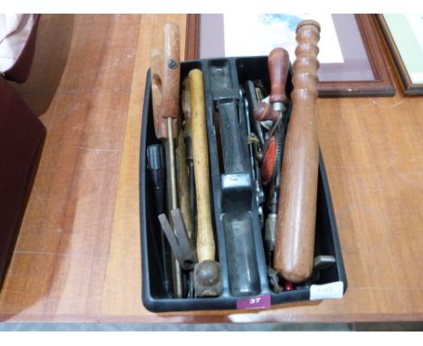 A tray of tools