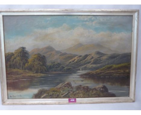 R. MARSHALL. BRITISH 20th CENTURY Lakeland landscapes. A pair. Signed. Oil on canvas. 16' x 24'