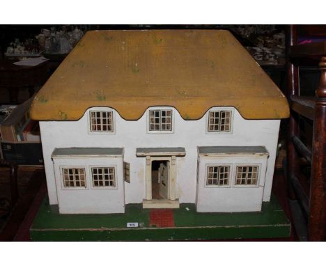 Large vintage dolls house