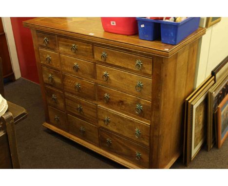 Barker & Stonehouse Flagstone chest of fifteen drawers