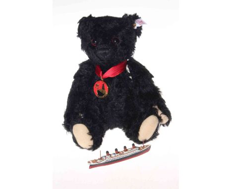 Steiff Titanic teddy bear, boxed with papers