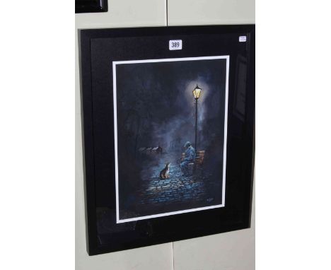 Eric Thompson, Evening Walk, limited edition print, signed and numbered, 2/750, in pencil in the margin