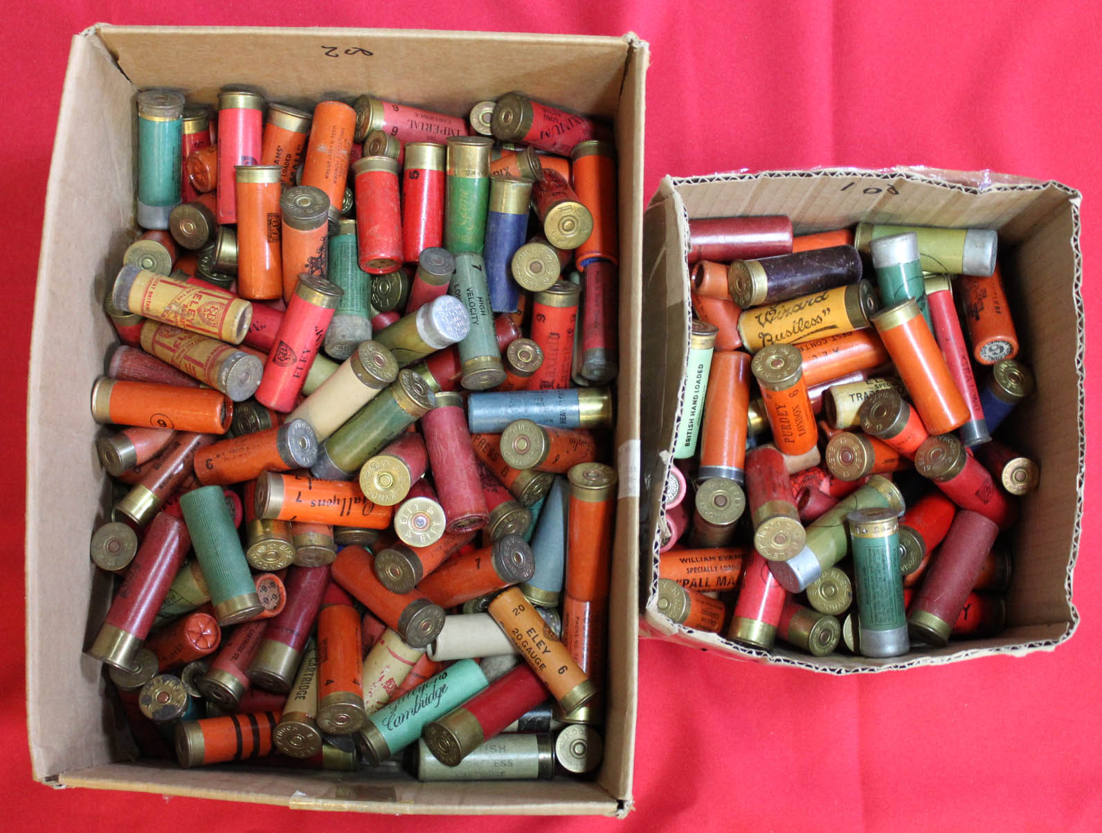 Approx three hundred various 'collectors' shotgun cartridges, this item ...