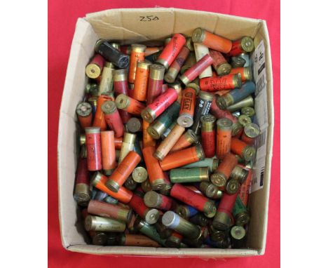 Approx two hundred and fifty various 'collectors' shotgun cartridges, this item can only be purchased by someone with a curre