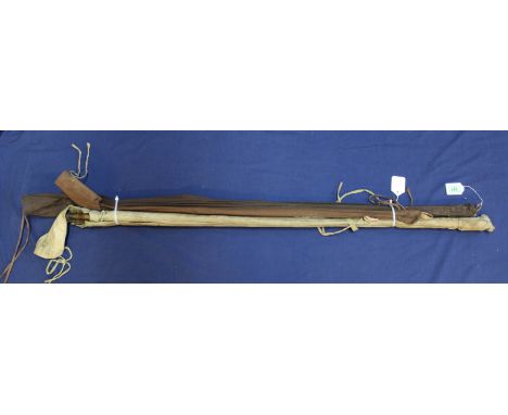 Three vintage fly rods including an Army and Navy C.S.L. example