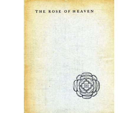 ILLUSTRATIONS BY MAUD GONNE[Maud Gonne Illustrator.] Young (Ella) The Rose of Heaven,Poems, sm. 4to D. (Candle Press) 1920. F