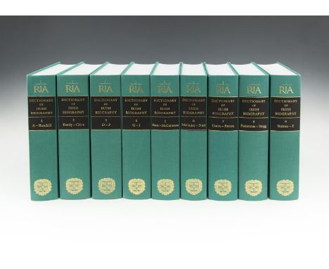 MCGUIRE, JAMES & JAMES QUINN, Eds., Dictionary of Irish Biography from the earlies times to 2002. (Under the auspices of the 