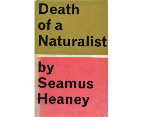 HEANEY (Seamus) Death of a NaturalistFirst Edition, Faber and Faber, 1966, London, pp.57, original green cloth boards with wr