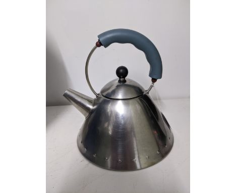 Michael Graves (1934-2015) for Alessi, a 9093 kettle in stainless steel and thermoplastic resin Location: 1/2If there is no c