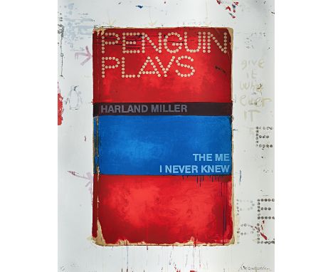 Harland Miller (British 1964-), 'The Me I Never Knew', 2014, silkscreen print in colours on wove paper, signed, dated, and nu