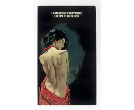 Connor Brothers (British Duo), 'I Can Resist Everything Except Temptation', 2021, giclee with silkscreen varnish on wove pape