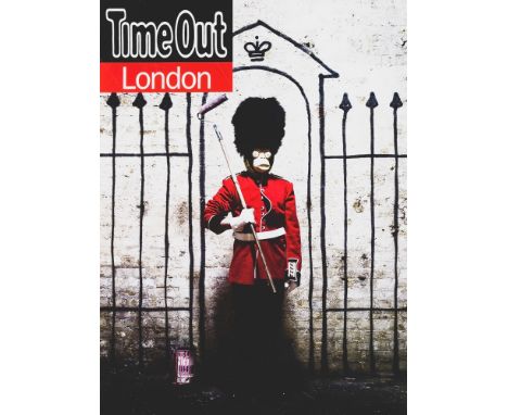 Banksy (British 1974-), 'Time Out London', 2010, offset lithograph in colours on paper, from an un-numbered edition of 5000; 