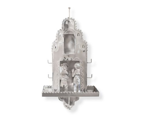 Grayson Perry (British 1960-), 'Love Shrine', 2017, steel shrine multiple with two figures, from an edition of 50, published 