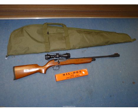 ***COLLECTION ONLY**A "Sportsmarketing" XS 501 .177/4.5 mm calibre  "Rabbit Destroyer" single shot bolt action Air Rifle, hav