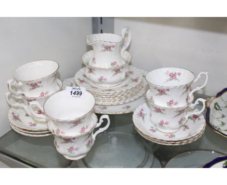 A Richmond bone china "Rose June" pattern  tea service.