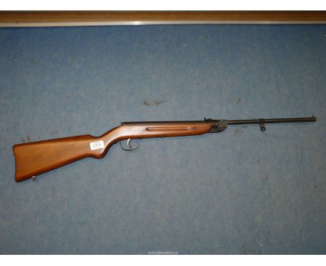 ***COLLECTION ONLY**An original MOD .22 break action cocking Air Rifle having a 14'' long .177/4.5mm calibre barrel, 35 7/8''