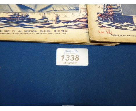 A quantity of The Great War Magazines from 1916-1918, a February 1914 copy of The Bookman, a Fench L'Illustration Journal Uni