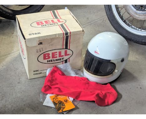 A vintage Bell Helmet in original box 