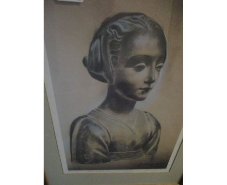 Set of three Limited Edition Victoria and Albert Museum prints, housed in gilt frames, together with an Archibald Thornburn p