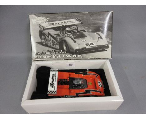 G.M.P. Boxed scale model Mclaren M8B Low Wing motor racing car