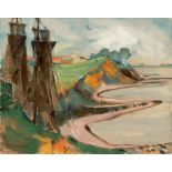 Max Kaus. „An der Elbe bei Dömitz“. 1932