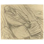 Ernst Barlach. „Moses, ins gelobte Land schauend“. 1913