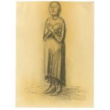 Ernst Barlach. „Die Erwartende“. 1922