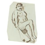 Hermann Max Pechstein. Ruhender Akt. 1910