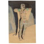 Walter Schnackenberg. Die Tänzerin Carmen Tortola Valencia. 1912