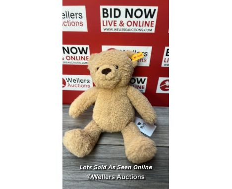 STEIFF BEN TEDDY BEAR / NEW WITH TAG / RRP: £34.95 / E80