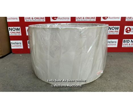 WHITE TABLE LAMP SHADE / G24