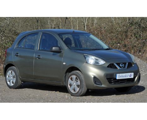 2014 Nissan Micra Visia 1.2 Petrol Manual.   Registration number: LV64 FSP. Mileage: 22,238. Selling on behalf of a deceased 