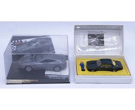 Carrera Evolution/ACE Model Cars - Slot car pair to include (1) Carrera 25467 Aston Martin Vanquish - James Bond 007; (2) Ace