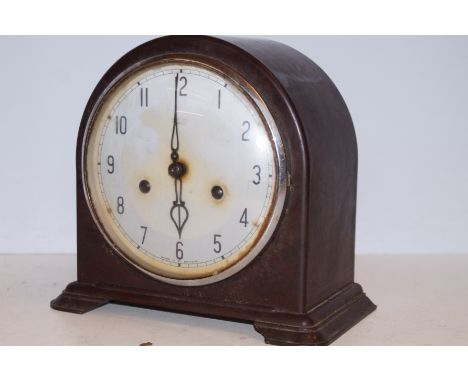 Early 20th century smiths mantle clock 