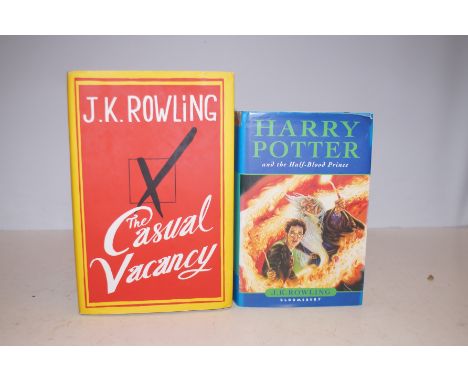 Harry potter &amp; The heart blood prince 1st edition together with J K Rowling The casual vacancy 