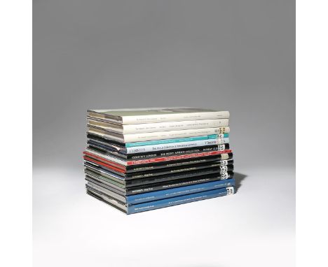 LITERATURE A COLLECTION OF AUCTION CATALOGUES From Sotheby's and Christie's, the majority relating to important collections o