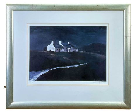 ‡ JOHN KNAPP-FISHER limited edition (148/500) print - untitled, Fisher Cottage Porth Clais, signed fully in pencil, 40 x 53cm