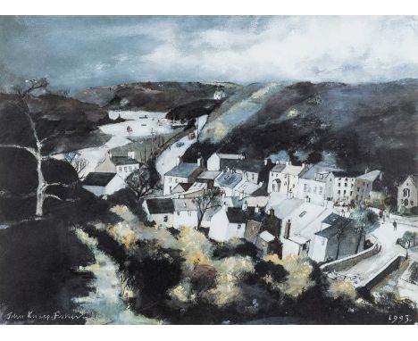 ‡ JOHN KNAPP-FISHER limited edition (166/250) print - entitled 'Solva', signed in pencil, 51.5 x 69.5cmsProvenance: private c