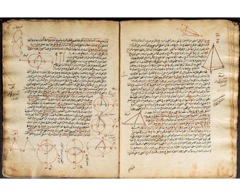 Islamic Art. Abdhul Mouti Bin Hassan Bin Abdullah al Mekki A manuscript about Math and geometry Dated 938 AH (1531 AD) . Cm 1