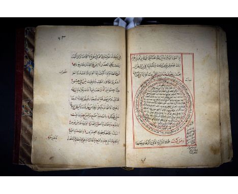 Islamic Art. Ser Al Asrar "The Use of Sulfur" Manuscript with chemical subject  Authored by: Al Hakim Al Kimiate known as Zol