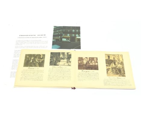  'Album De Photographies Dans L'Intimite de Personages Illustres 1860-1905' including Cora Pearl, Count Walewski, Gambetta, T
