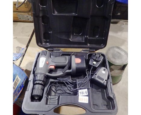 Performance hammer drill in case. All electrical items in this lot have been PAT tested for safety and have passed. This does