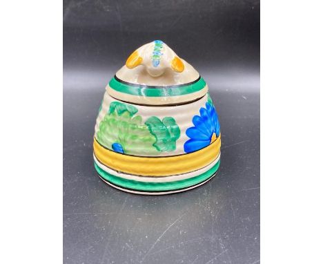 A Clarice Cliff Sungay Bizarre precerve pot AF