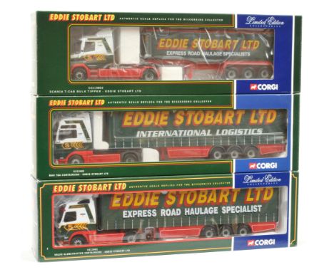 Corgi a boxed group of 1:50 Scale Trucks comprising of CC12802, CC13401 and CC12401 (see photo). Conditions appear to be Exce