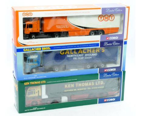 Corgi a boxed group of 1:50 Scale Trucks comprising of CC13403, 75803 and 75701 (see photo). Conditions appear to be Excellen
