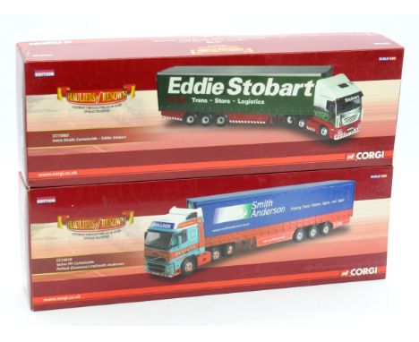 Corgi a boxed pair of 1:50 Scale Trucks comprising of CC14010 and CC15002 (see photo). Conditions appear to be Excellent to N