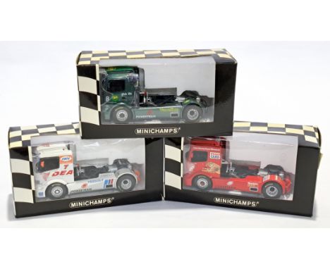 Minichamps (Paul's Model Art) a boxed racing truck group. Although unchecked for completeness conditions generally appear to 