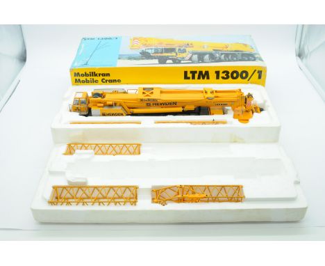 Conrad a boxed 1:50 Scale No.2097/0 LTM1300/1 Mobile Crane "HEWDEN". Condition is Excellent to Excellent Plus (unchecked for 