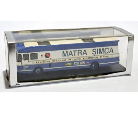 Spark 1:43 scale S0291 Transporter Matra Simca 1970, conditions generally appear to be Good (would benefit from gentle cleani
