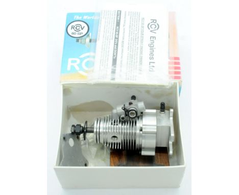 RCV a boxed 60SP model engine. Condition appears to be generally Excellent (unchecked for completeness and untested). Please 